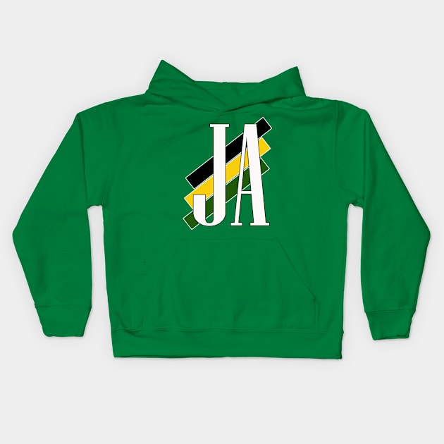 Jamaica  design Kids Hoodie by Redroomedia